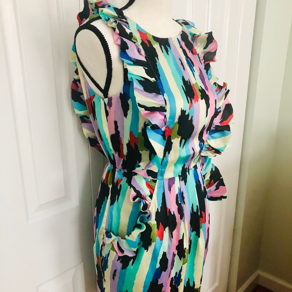 Ark & Co Multicolored Open Back Dress - Picture 3 of 8